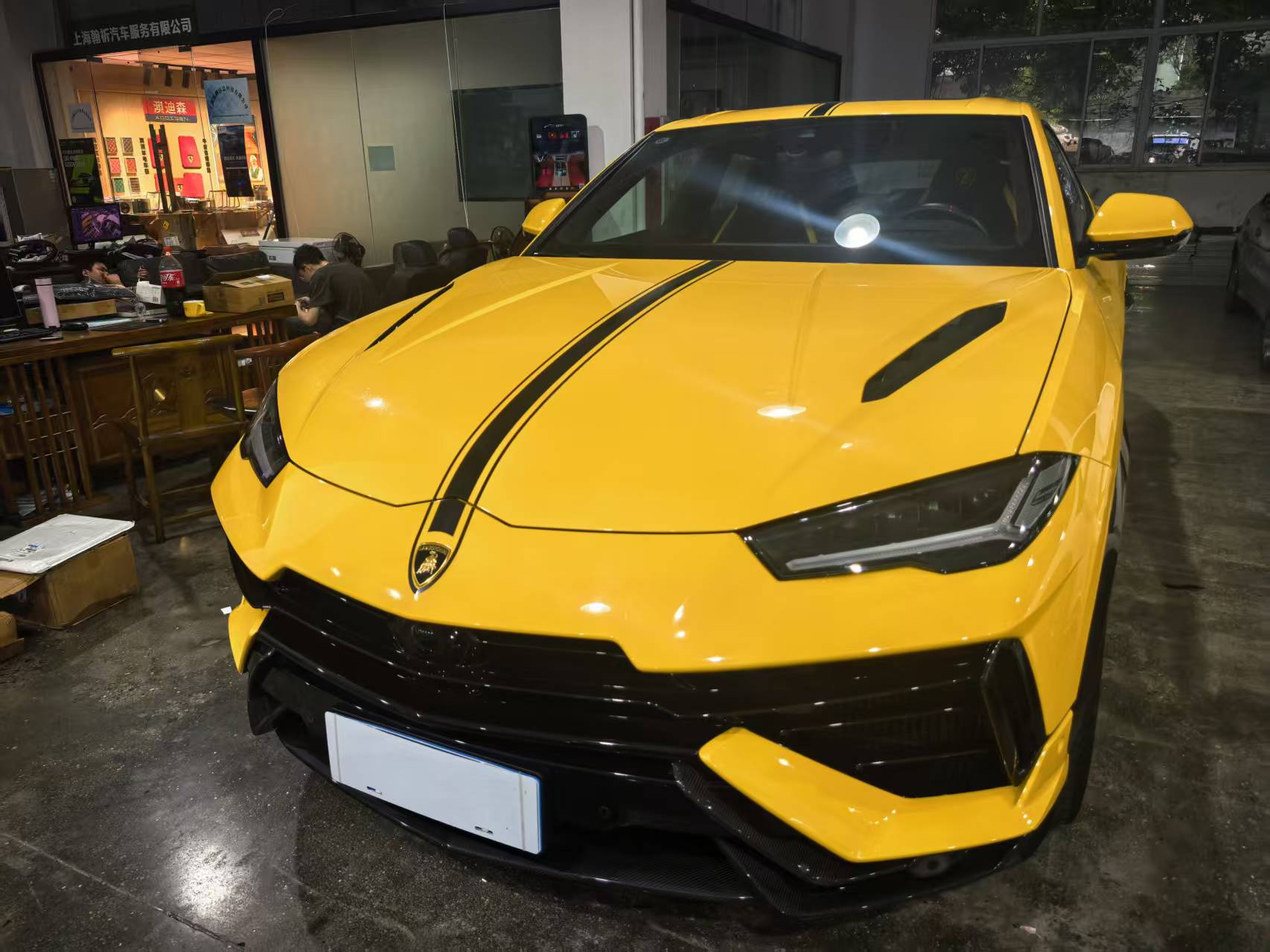 Urus 购入时黄色原车状态